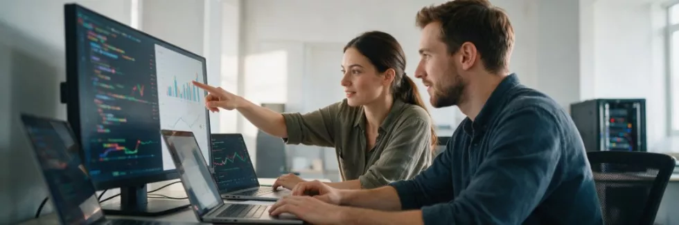 Data-Scientist-Big-Data-i-systemy-zaawansowanej-analizy-danych-test-analitycy-danych-przy-laptopach-i-monitorze