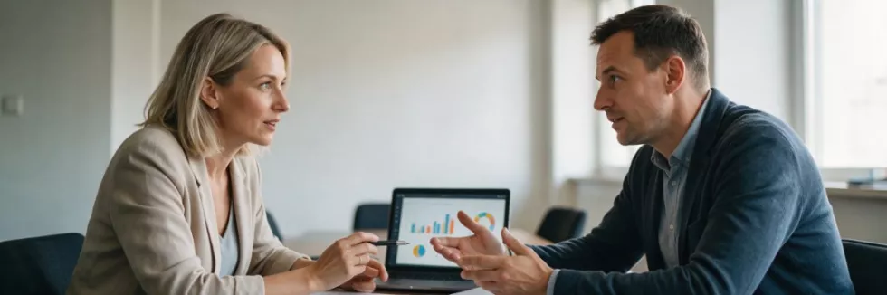 HR business partnerka w rozmowie z dyrektorem