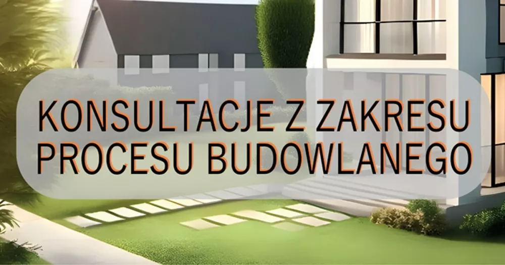 Grafika Dnia Otwartego Inzyniera Budownictwa - konsultacje z zakresu procesu budowlanego