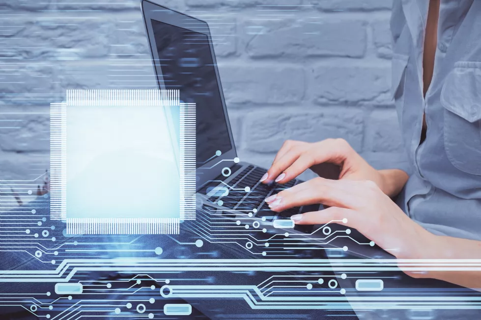 double-exposure-woman-hands-working-computer-data-theme-hologram-drawing-tech-concept-2