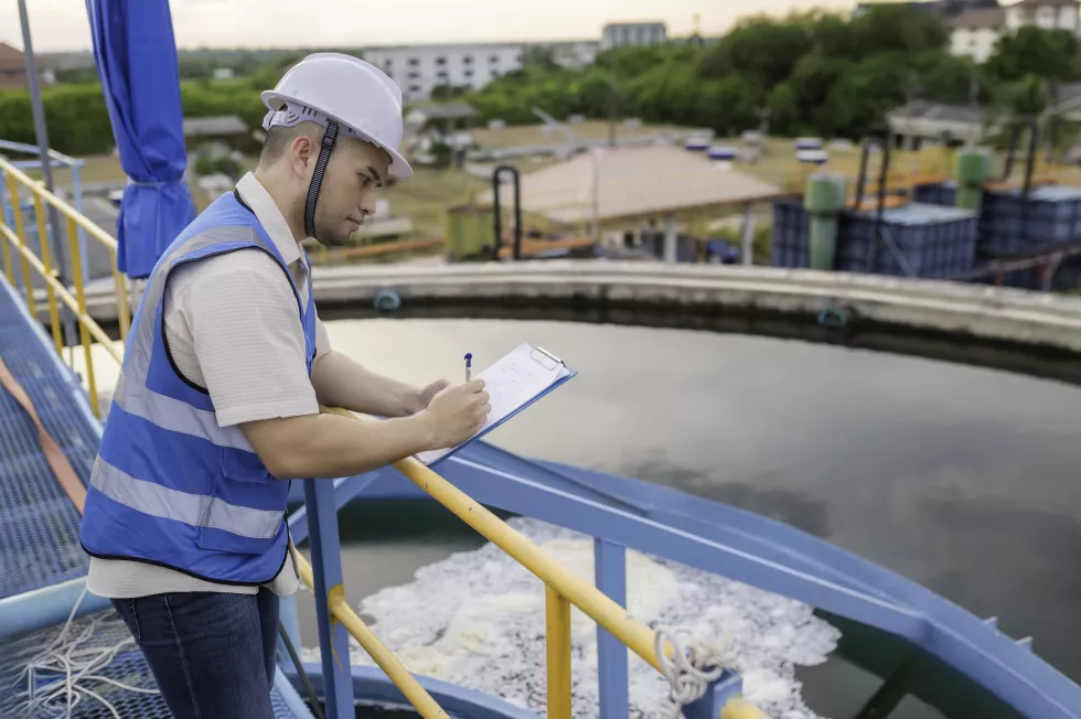 environmental-engineers-work-wastewater-treatment-plantswater-supply-engineering-working-water-recycling-plant-reuse