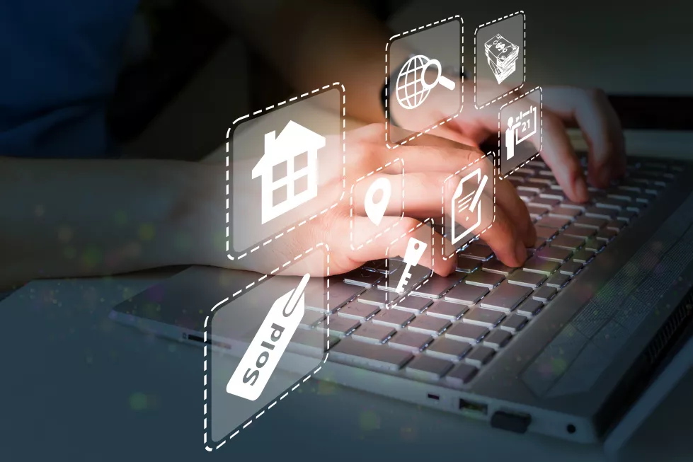 entrepreneur-using-laptop-property-sales-listings-realtor-agency-contractor-residential-property-investment-housing-project-property-development-real-estate-choose-house-buy-online