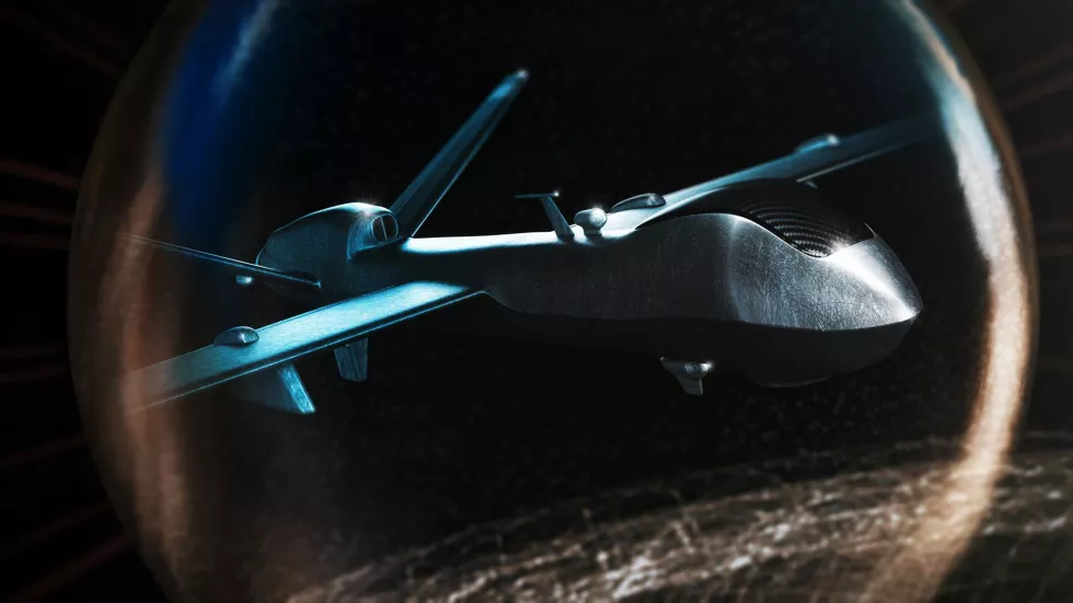 blue-drone-is-flying-earth