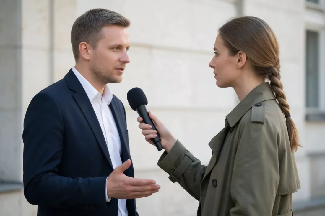 rzecznik prasowy odpowiada dziennikarce