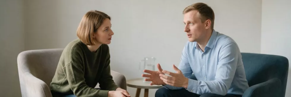 coachka podczas sesji z klientem