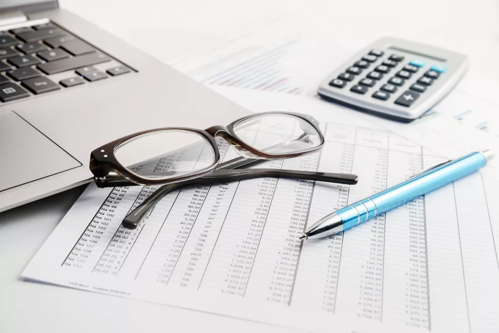 close-up-office-supplies-white-background