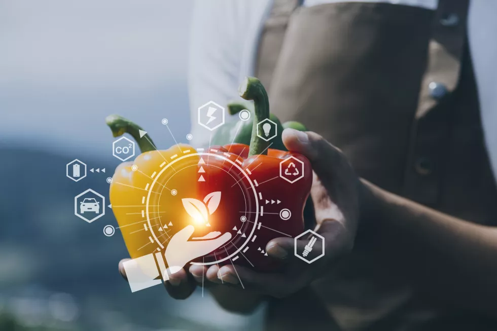 futuristic-businessman-farms-vegetables-crops-using-modern-ai-technology-using-mobile-phones-temperature-humidity-sensors-water-tracking-climate-control-holographic-data-data-icons-2