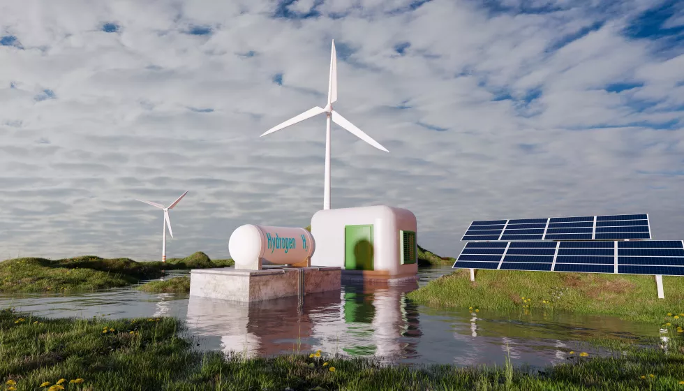 hydrogen-fuel-storage-solar-panel-with-wind-turbines-green-power-concept
