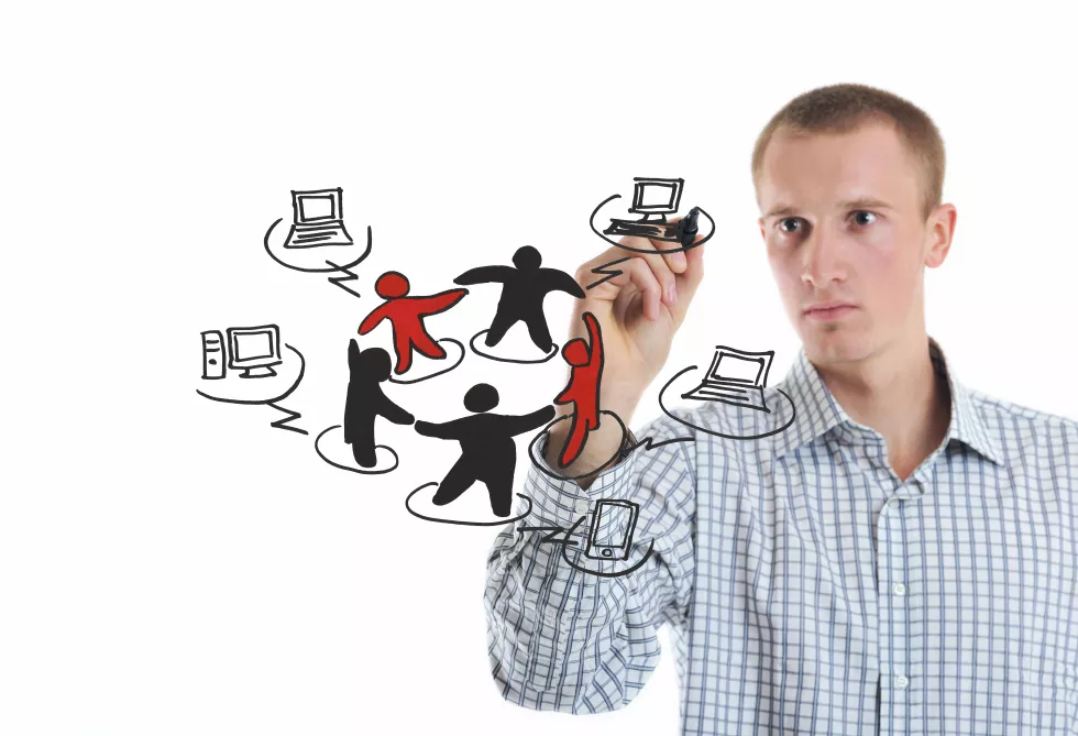 business-man-draw-cloud-computing-chart-glass-isolated-white-background-studio