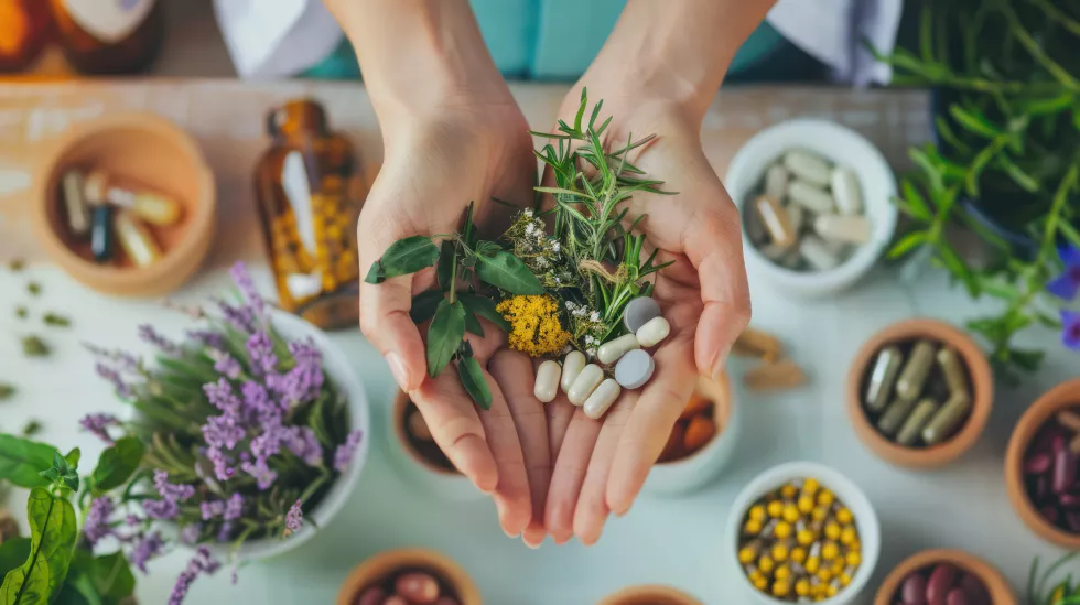delve-into-world-healthcare-medicine-through-boho-lens-illustrating-scene-that-exudes-tranquility-healing-incorporating-elements-holistic-wellness-nature