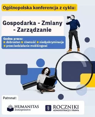 Plakat konferencji „Godna praca to nie benefit” Akademii Humanitas