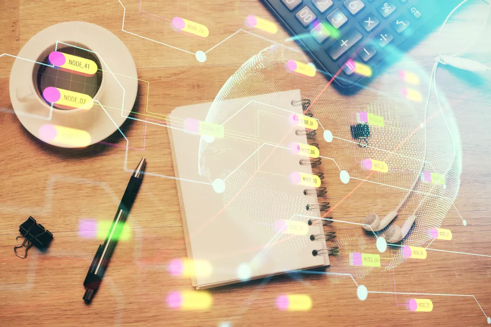 double-exposure-map-sketch-table-top-veiw-concept-international-data