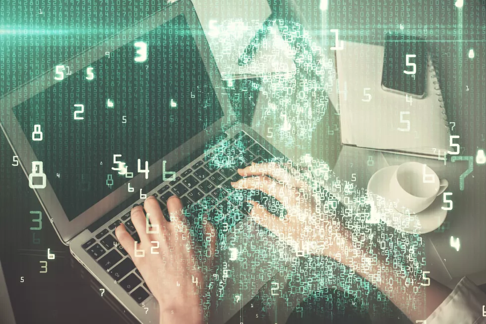 double-exposure-woman-hands-working-computer-data-theme-hologram-drawing-tech-concept