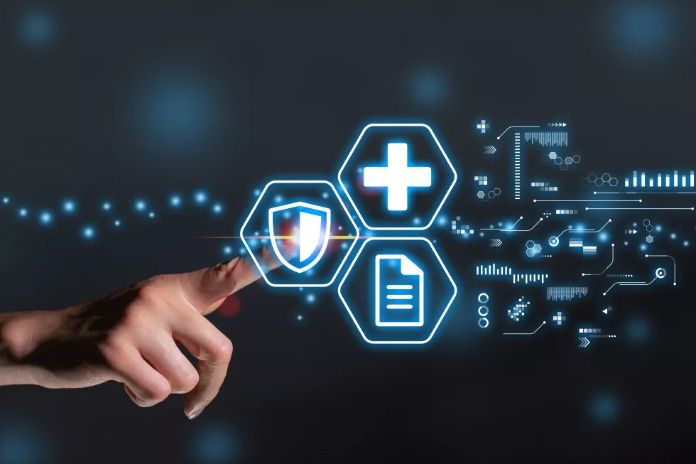 concept-paperwork-medical-insurance-abstract-display-touching-finger