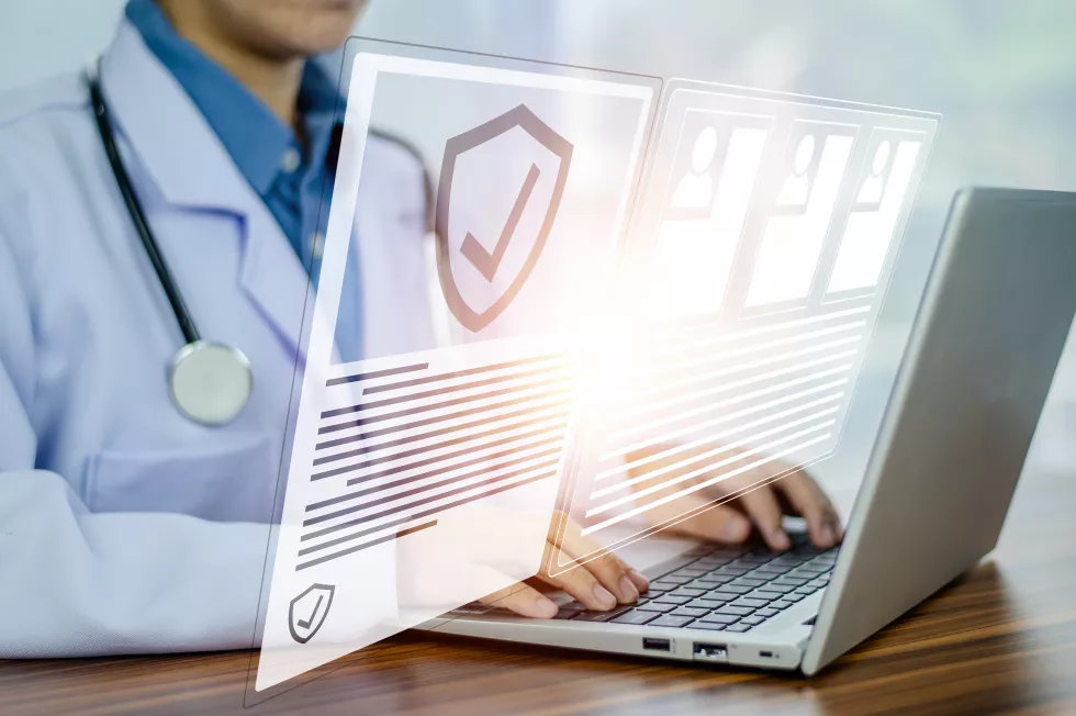 doctor-healthcare-insurance-concept-doctor-use-computer-screen-medical-insurance-icon-global-network-connection-hospital-service-healthcare-business