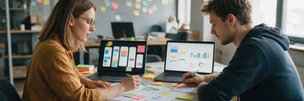 Product-Manager-w-erze-AI-zarzadzanie-produktami-cyfrowymi-test-product-manager-i-programista-planuja-aplikacje